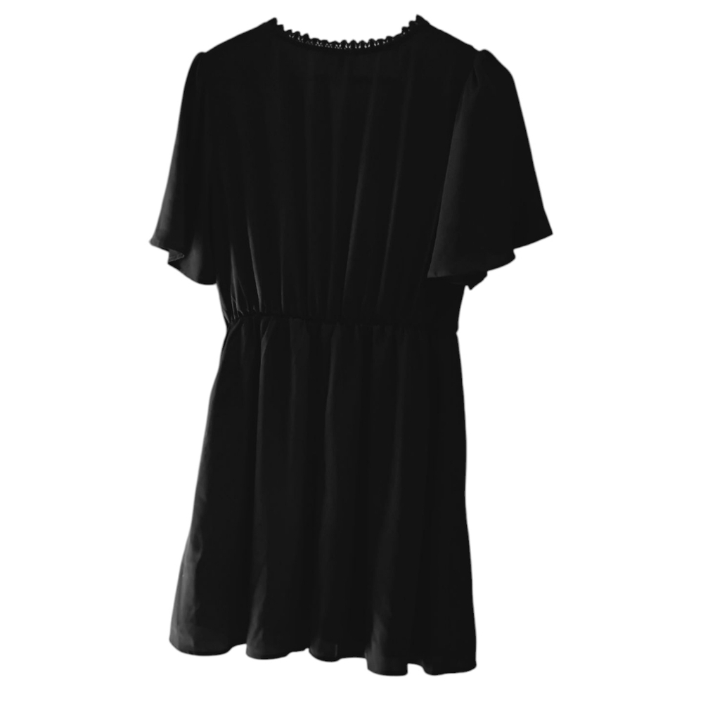 Blue Rain Black Dress Size M - Picture 3 of 6